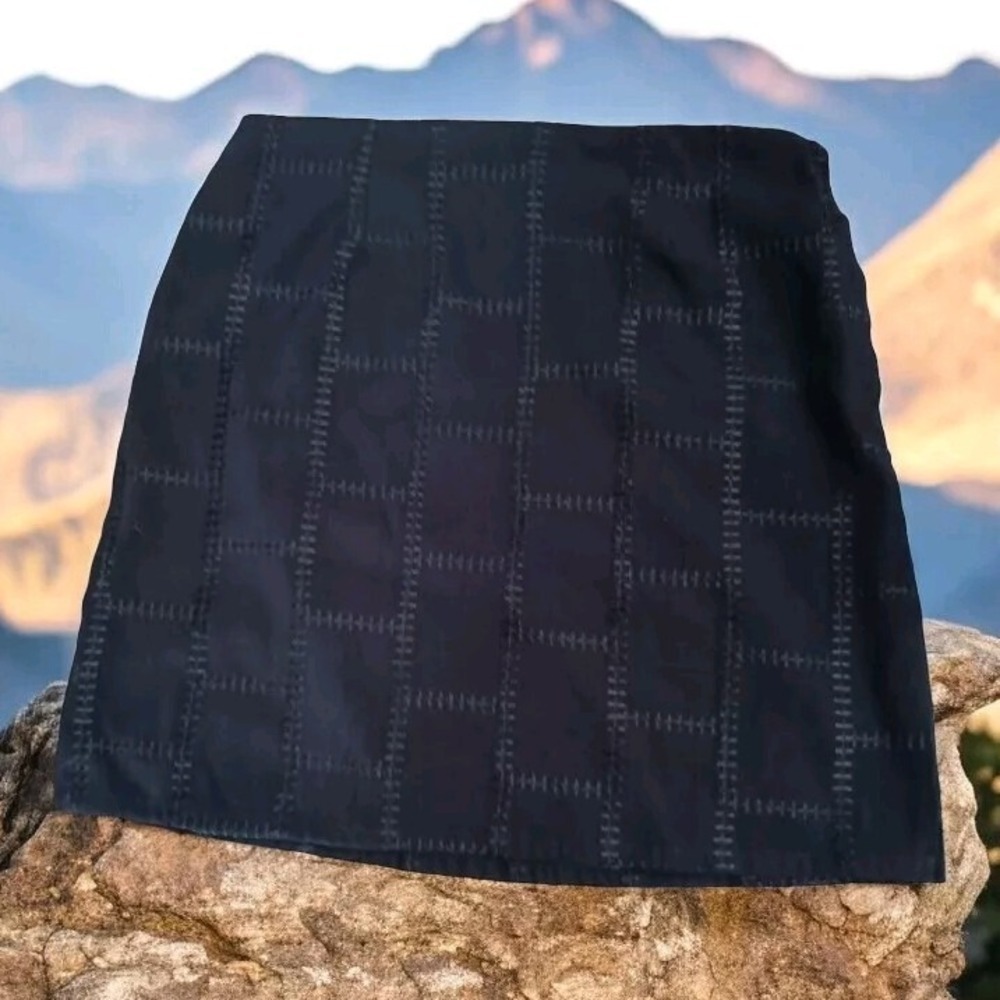 Limited Too Black Patchwork Mini Skirt Size 3